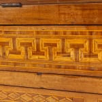 Late 18th Century Italian Inlaid Walnut Bureau