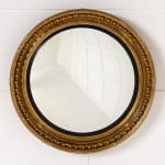 Large 19th Century English Regency Convex Mirror