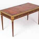 1940s French Mahogany Bureau Plat