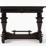 19th Century French Ebonised Side Table