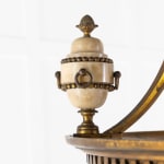 SOLD, 19th Century Gilt Bronze Hall Lantern