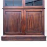 18th Century George II English Mahogany Bookcase