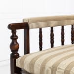 Pair of Large 19th Century English Simulated Rosewood Armchairs