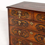 Rare 17th Century English Marquetry Chest of Drawers