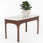 18th Century English George III Oak Console Table