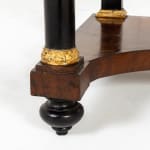 Large Early 19th Century Italian Walnut Console Table