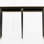 SOLD, 19th Century French Ebonised Console Table