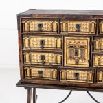 17th Century Spanish Bargueño Vargas Cabinet