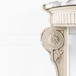 SOLD, 19th Century Painted Console Table with Breccia Marble Top