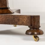 19th Century English Burr Elm Centre Table