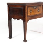 18th Century George III English Oak Dresser Base