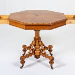 19th Century French Cherrywood and Pine Octagonal Centre Table