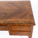 19th Century Italian Inlaid Walnut Writing Table/Desk