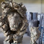 Jürgen Lingl, Stormy Wolf, buste de loup