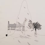 David Hockney, The Sexton Disguised as a Ghost Stood Still as Stone, 1969