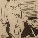 Hans Hofmann, Untitled Nude Drawing