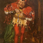 William Merritt Chase, The Jester (Sketch of the Court Jester), 1875