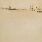 James Abbott McNeill Whistler, Beach Scene at Dieppe, 1885-86