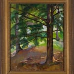 Luigi Lucioni, Vermont Landscape with Trees, 1936