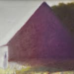 Wolf Kahn, Purple Barn, circa 1975