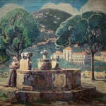 Mary Elizabeth Price, Byzantine Fountain, Italy, 1921