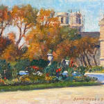 Jane Peterson, Luxembourg Gardens, Paris, circa 1908
