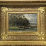 Edward Mitchell Bannister, Untitled [Launching a Rowboat], 1884