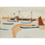 Bryan Pearce (British 1929 - 2007), Westcott Quay, St. Ives