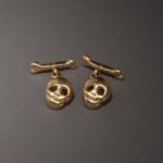 Tim Noble and Sue Webster, Gold Cufflinks, 2004
