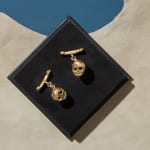 Tim Noble and Sue Webster, Gold Cufflinks, 2004
