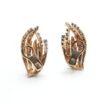 Kutchinsky, Gold and diamond earrings , 1961