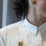 Kutchinsky, Gold and diamond earrings , 1961