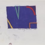 Jeremy Moon, Work on paper (Study for Out of Nowhere), 1965