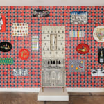 Fornasetti, Tray Profilo, 1950s re-edition