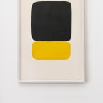 Ellsworth Kelly, Black Over Yellow, 1964-65
