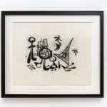 Joan Miró, Bijou et cadre, 1938