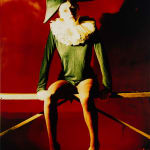 Georgie Hopton, Harlequin (Self-portrait), 1999
