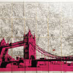 ANGELA MORRIS-WINMILL, Tower Bridge Extended (Pink)