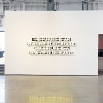 Robert Montgomery, Seattle Poem (Deciduous Knowledge), 2015