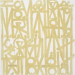 RETNA, Even the Heart Skips a Beat (Black on Black), 2024