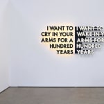 Robert Montgomery, Seattle Poem (Deciduous Knowledge), 2015