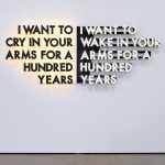 Robert Montgomery, Seattle Poem (Deciduous Knowledge), 2015