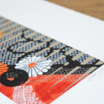 Makiko Harris, Kimono, Red + Silver, 2024