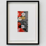 Makiko Harris, Kimono, Red + Silver, 2024