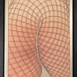 Makiko Harris, Stockings 19 (Foot, Silver), 2024