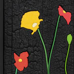Laurent Pernot, Les rêves noirs – Fire poppies, 2025