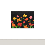 Laurent Pernot, Les rêves noirs – Fire poppies, 2025