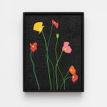Laurent Pernot, Les rêves noirs – Fire poppies, 2025
