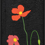 Laurent Pernot, Les rêves noirs – Fire poppies, 2025