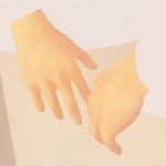 Manuel Stehli, Untitled (Pair of Hands 24), 2023